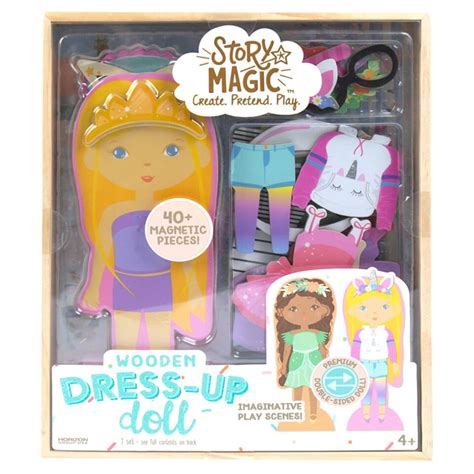 The Benefits of Playing with Magical Wooden Dress-Up Dolls